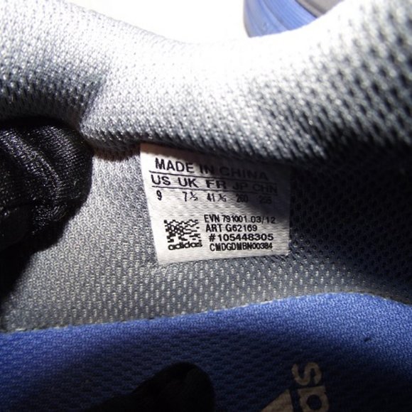 ADIDAS Dual Density Women's runner shoes, Size 9US - Picture 5 of 6